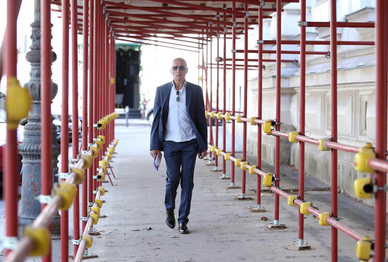 Zagreb: Petar Pripuz na sudu gdje su u tijeku završne riječi u slučaju Agram