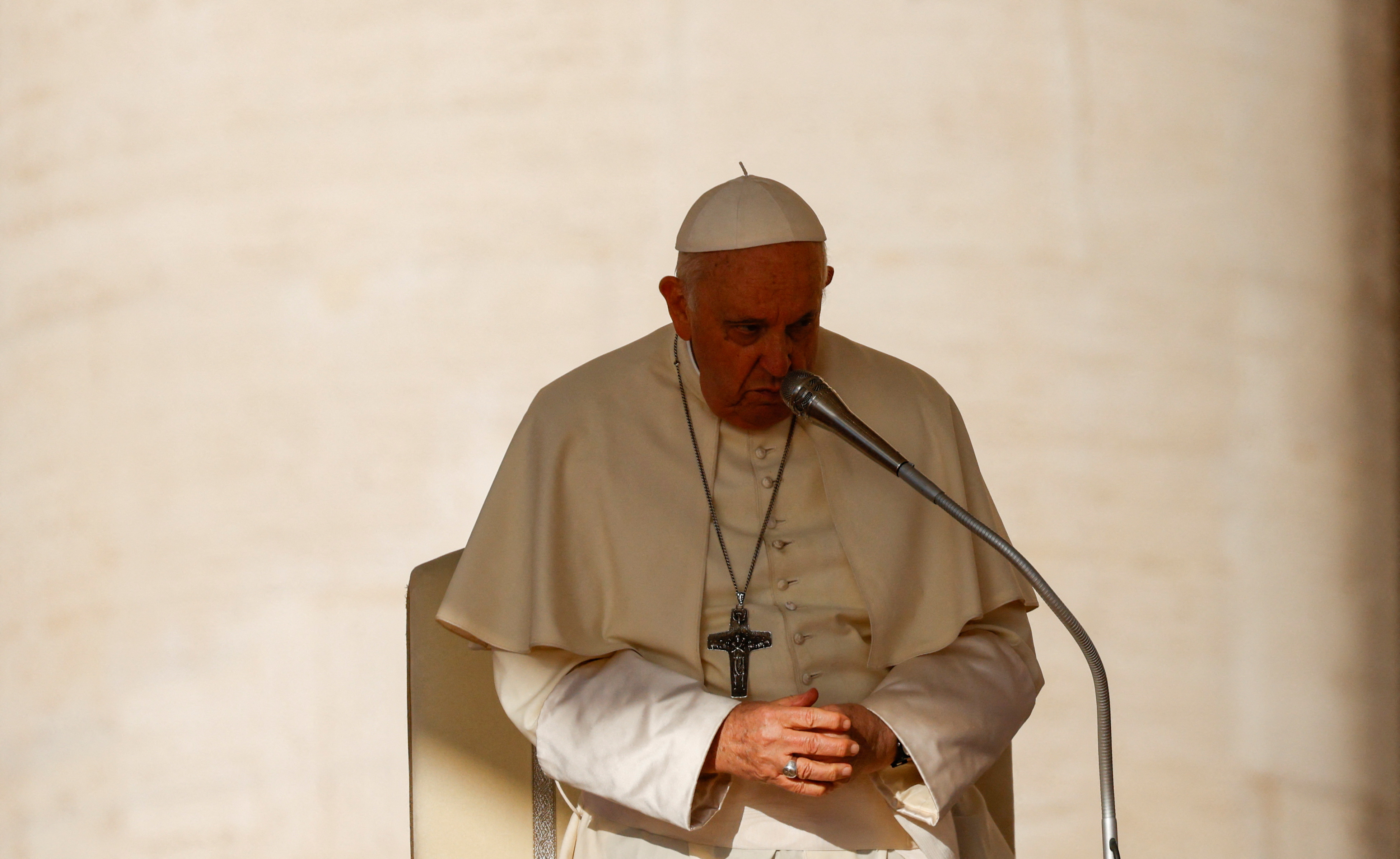 Pope Francis holds weekly general audience at the Vatican