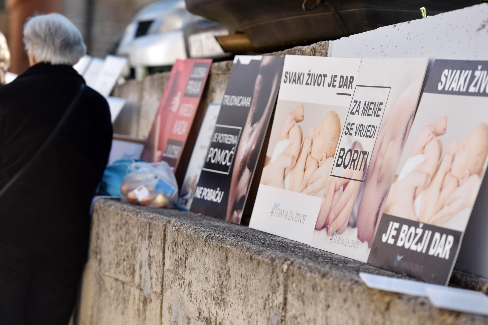 ibenik: Po?ela jesenska kampanja Inicijative 40 dana za ivot