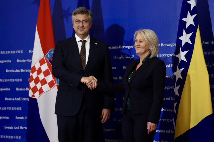 andrej plenković, borjana krišto,