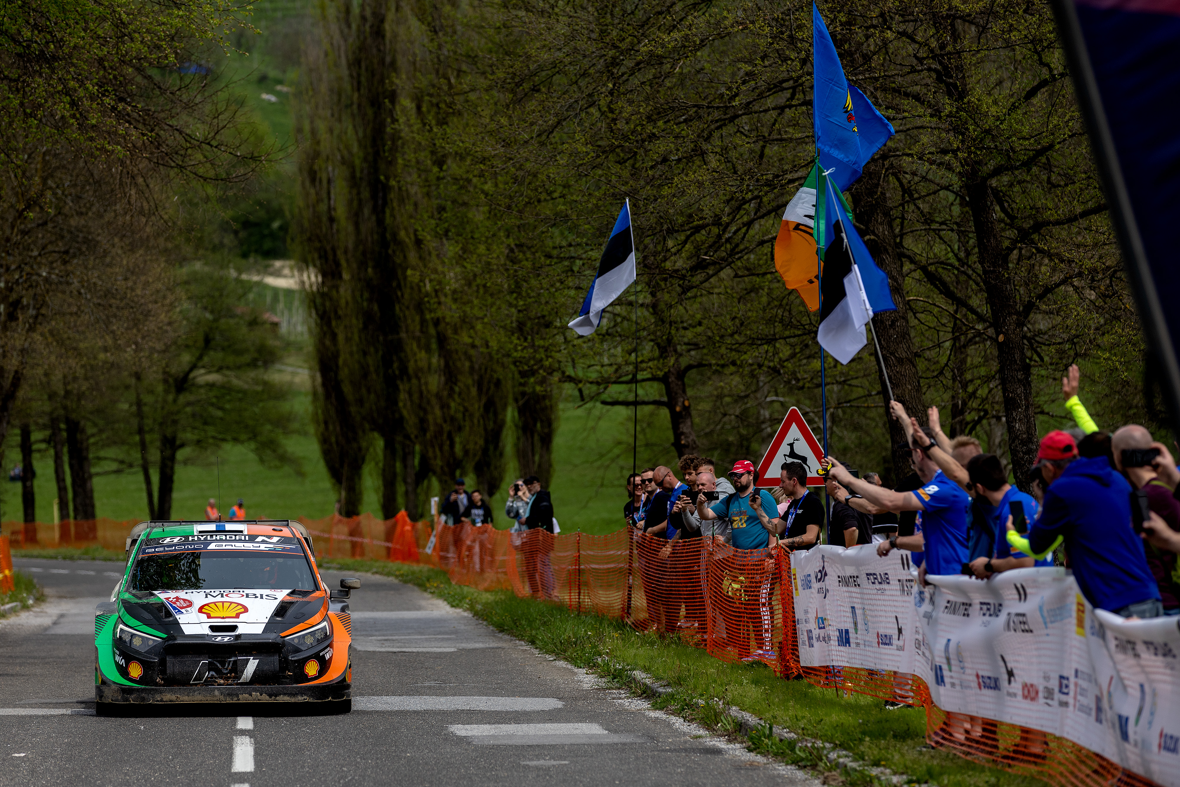 FIA WRC Croatia Rally 2023. SS18 Zagorska Sela - Kumrovec