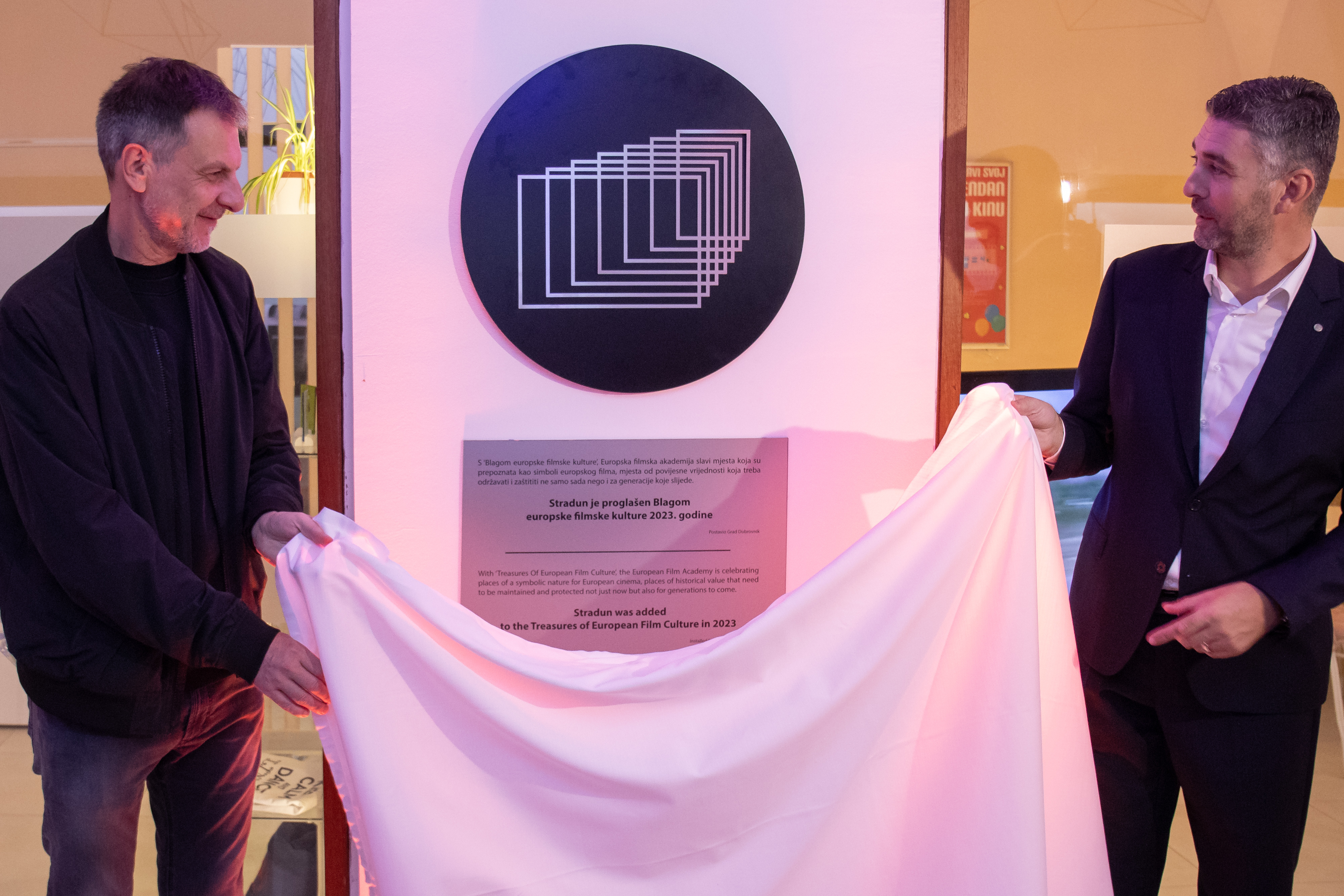 Dubrovnik: Stradun svečano proglašen Blagom europske filmske kulture