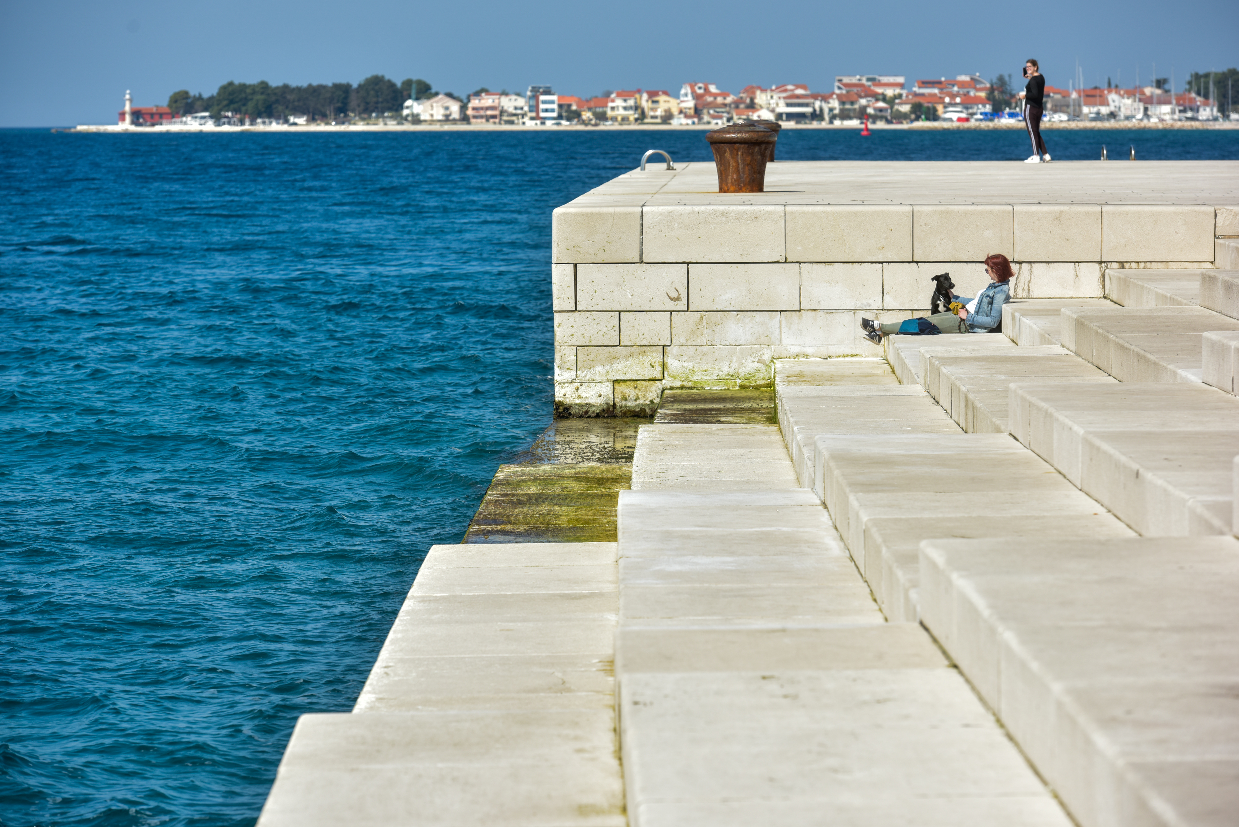 Zadar: Puste gradske ulice
