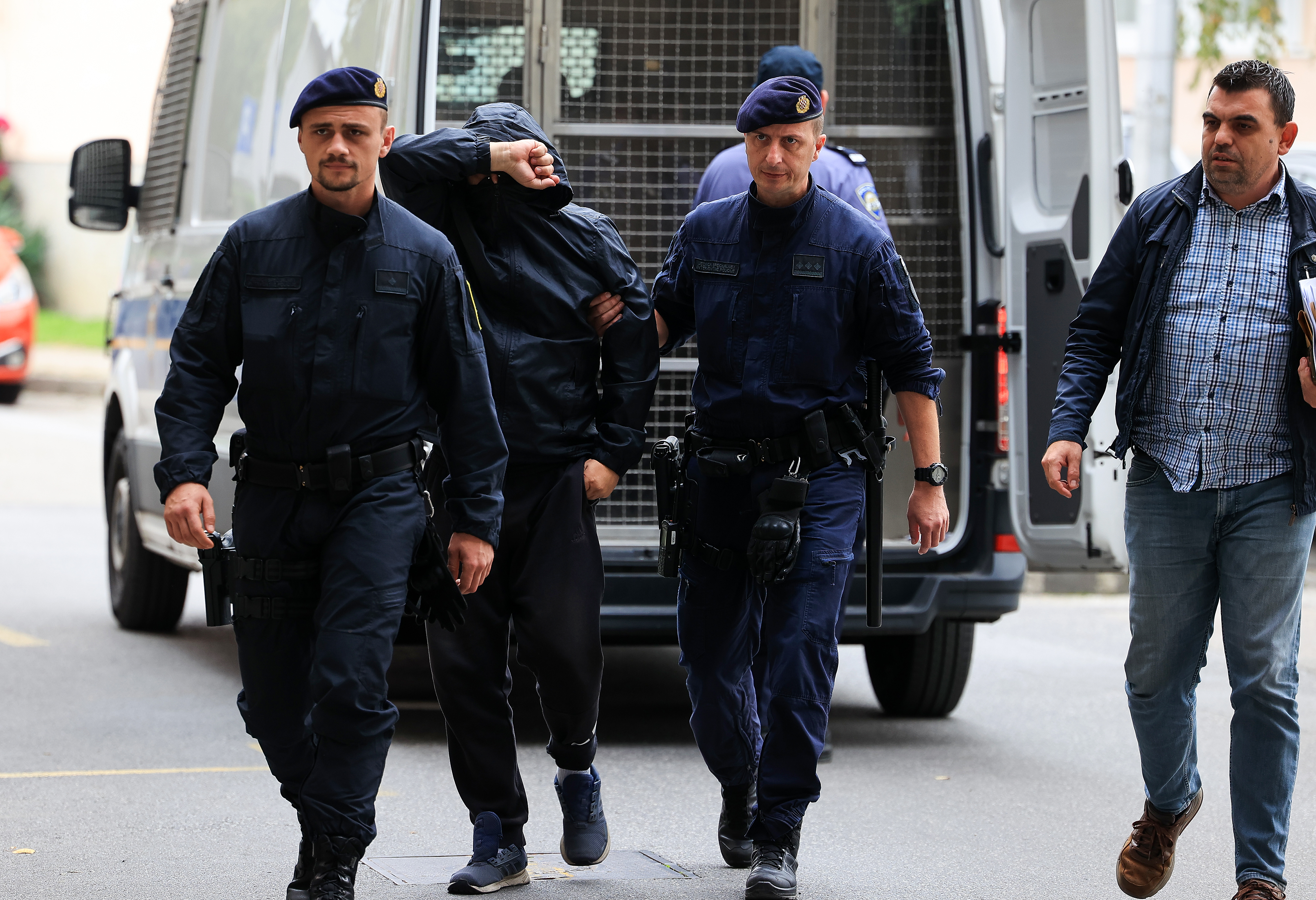 Na Općinskom sudu u Velikoj Gorici počela saslušanja muškaraca osumnjičenih da su pjevali ustaške pjesme