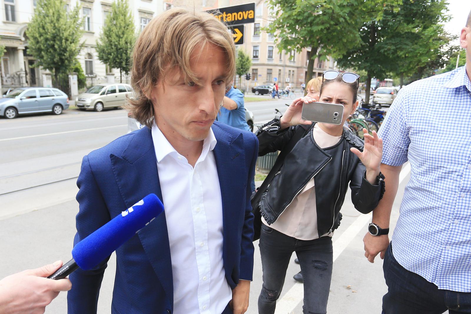 Osijek: Luka Modrić svjedočio na suđenju braći Mamić i ostalima