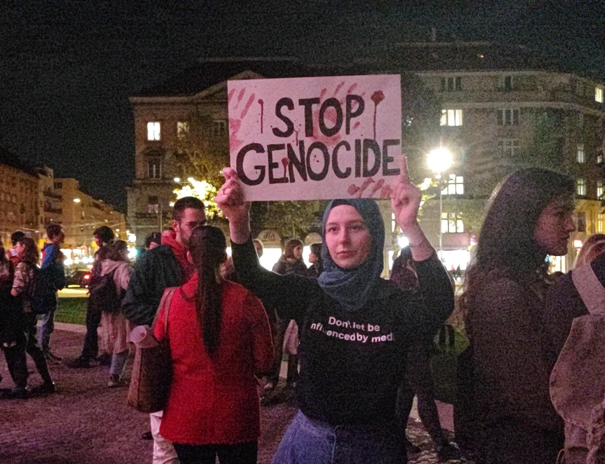 Prosvjed za Palestinu Zagreb