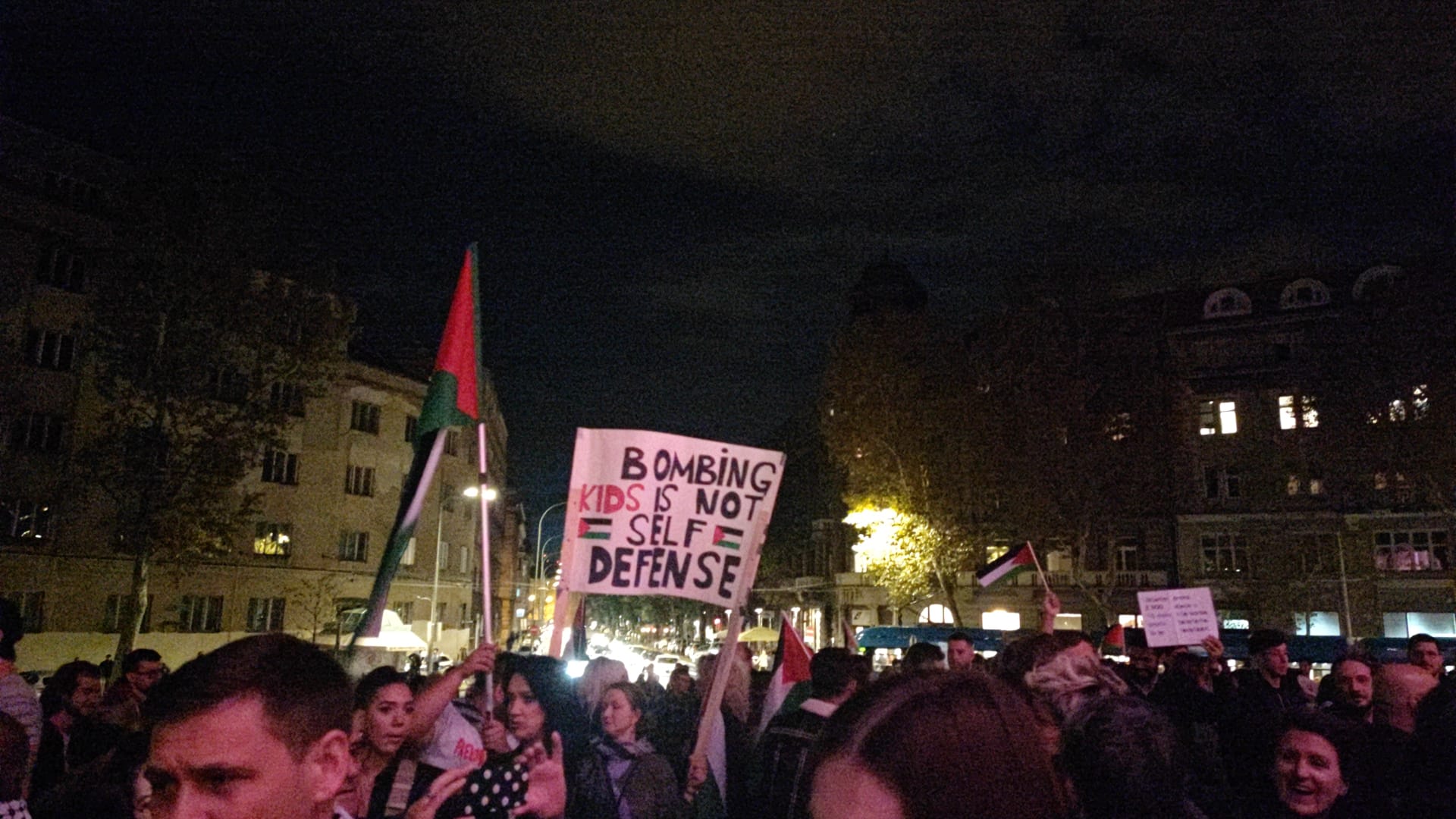 Prosvjed za Palestinu Zagreb