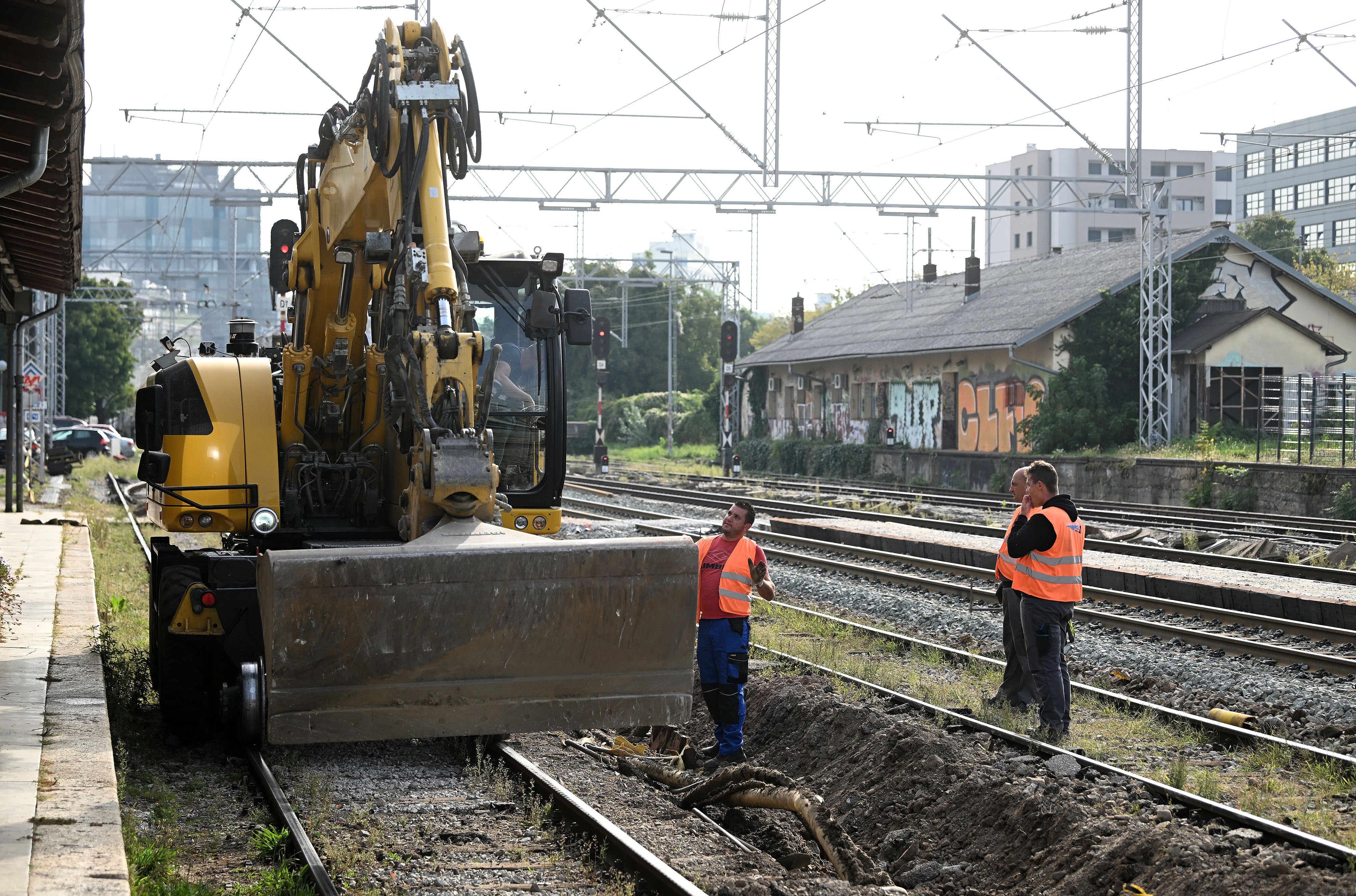 Zagreb: Zbog radova Zapadni kolodvor zatvoren je za putnike
