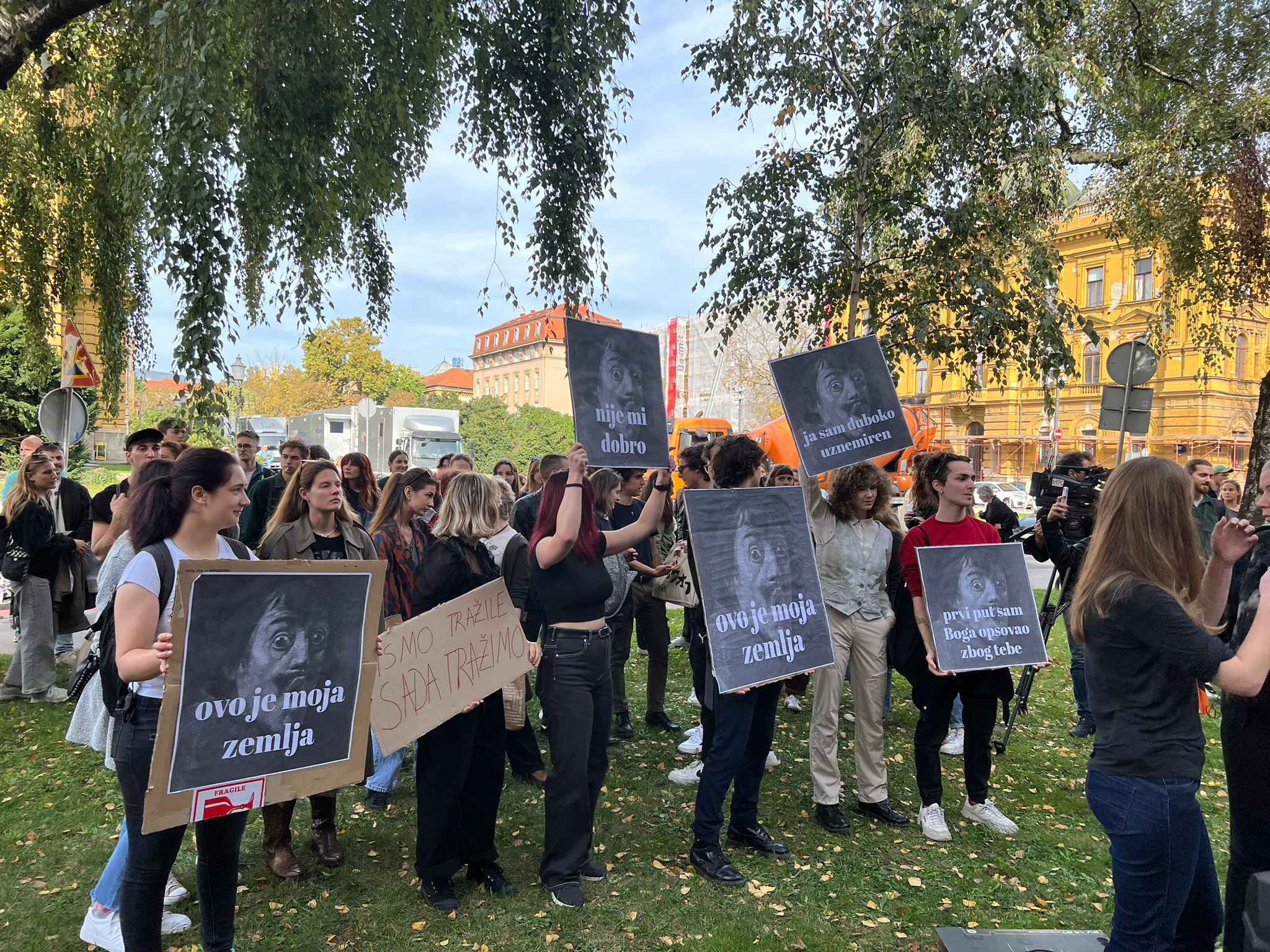 prosvjed studenata ADU