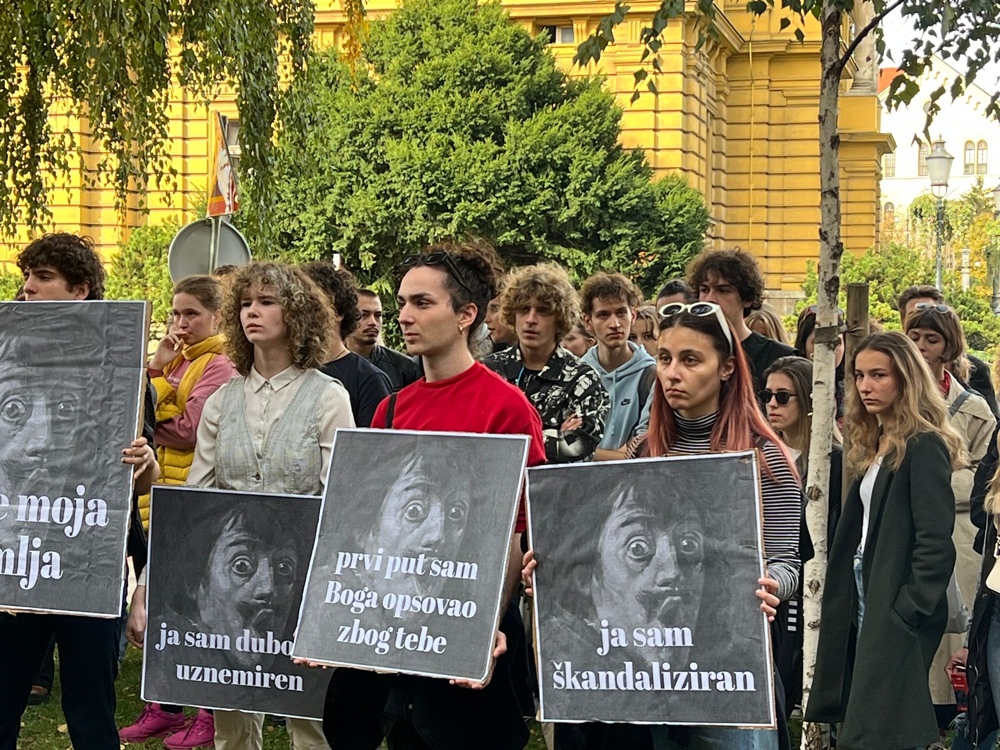 prosvjed studenata ADU