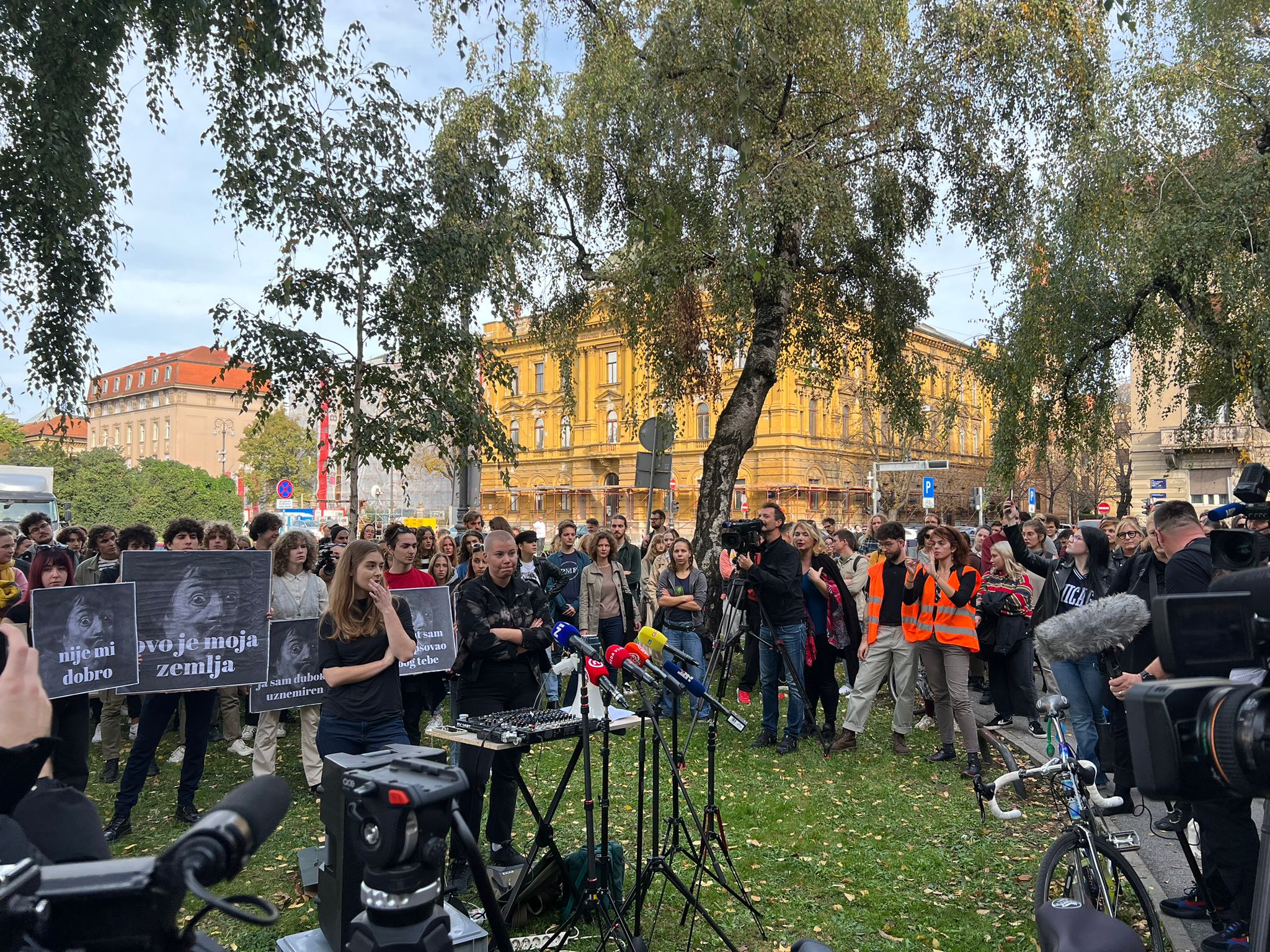 prosvjed studenata ADU