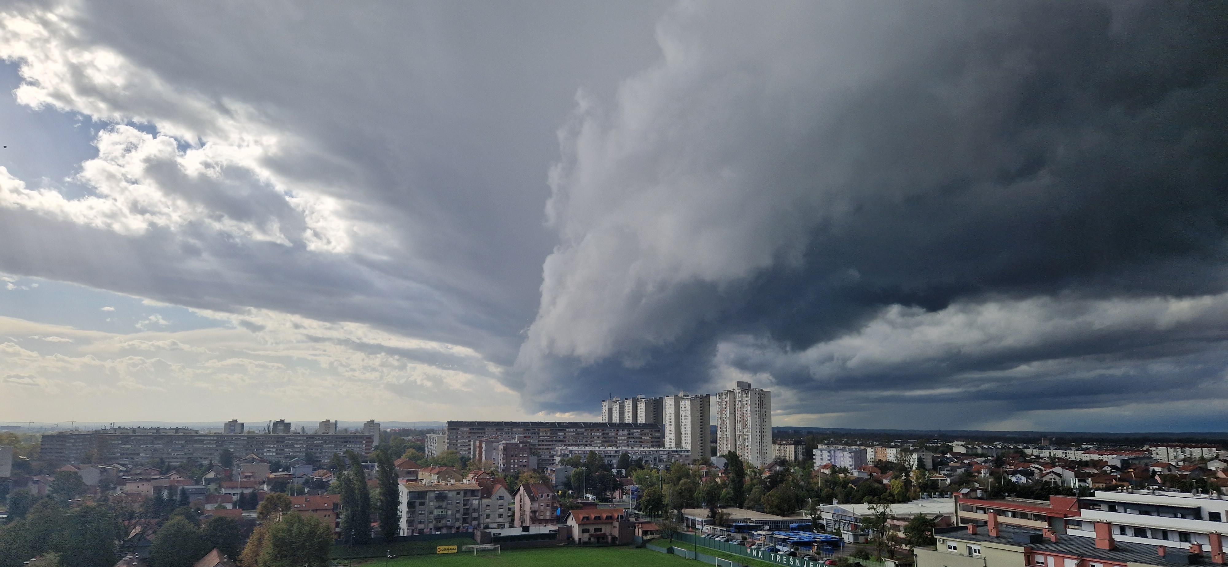 zagreb, nevrijeme, oluja, kiša, pljusak, oblaci