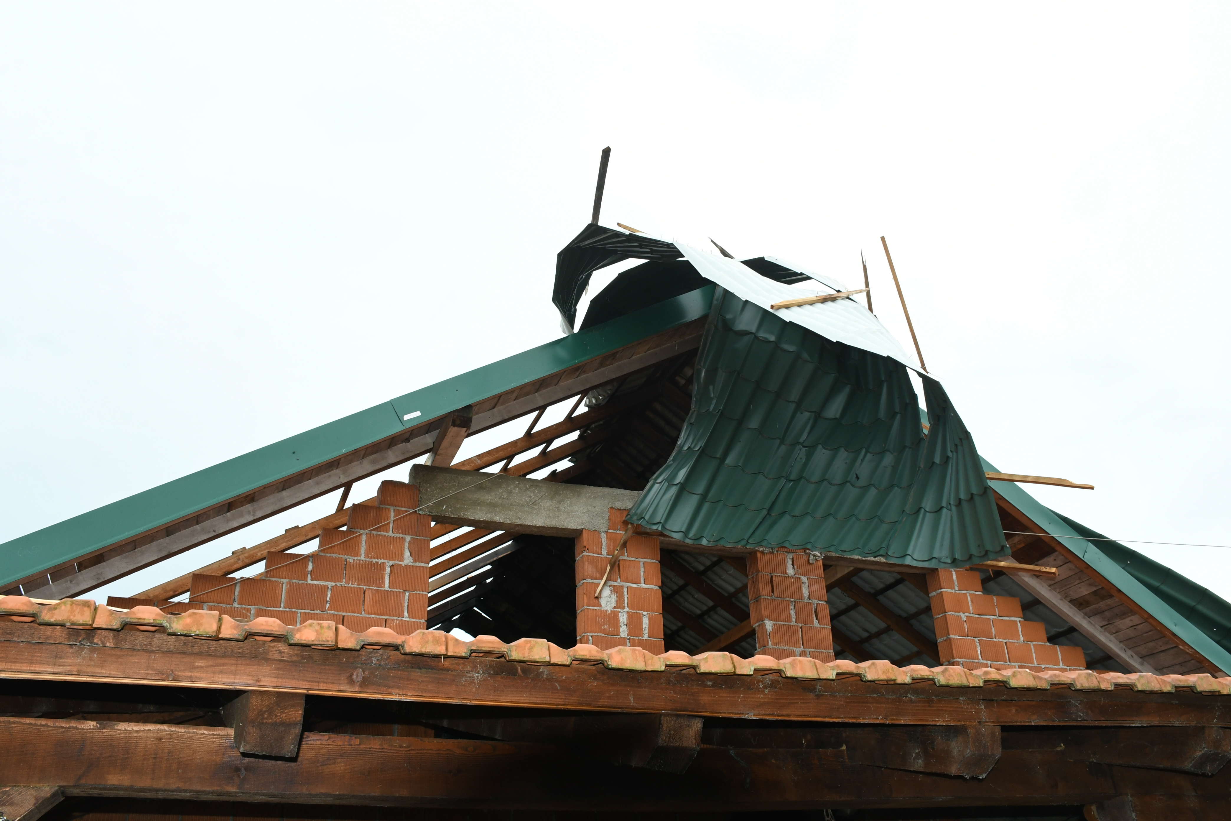 Sisak: Štete od nevremena u prigradskom naselju Palanjek