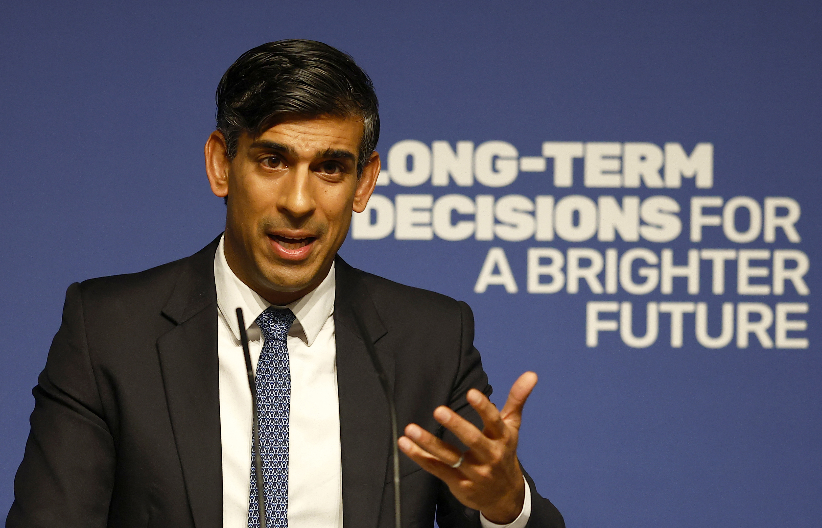 Rishi Sunak Delivers A Speech On AI In London