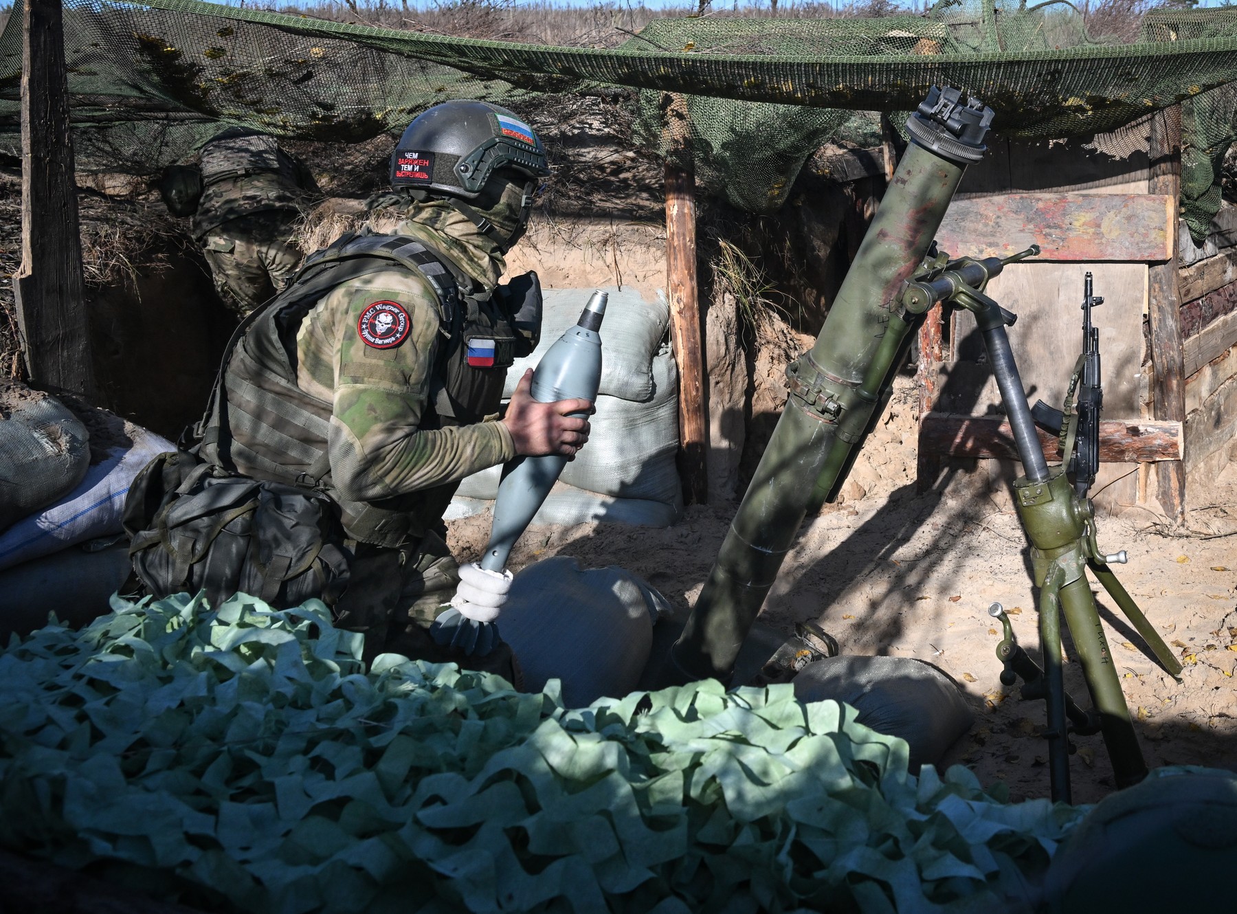 Russia Ukraine Military Operation Former Wagner Group