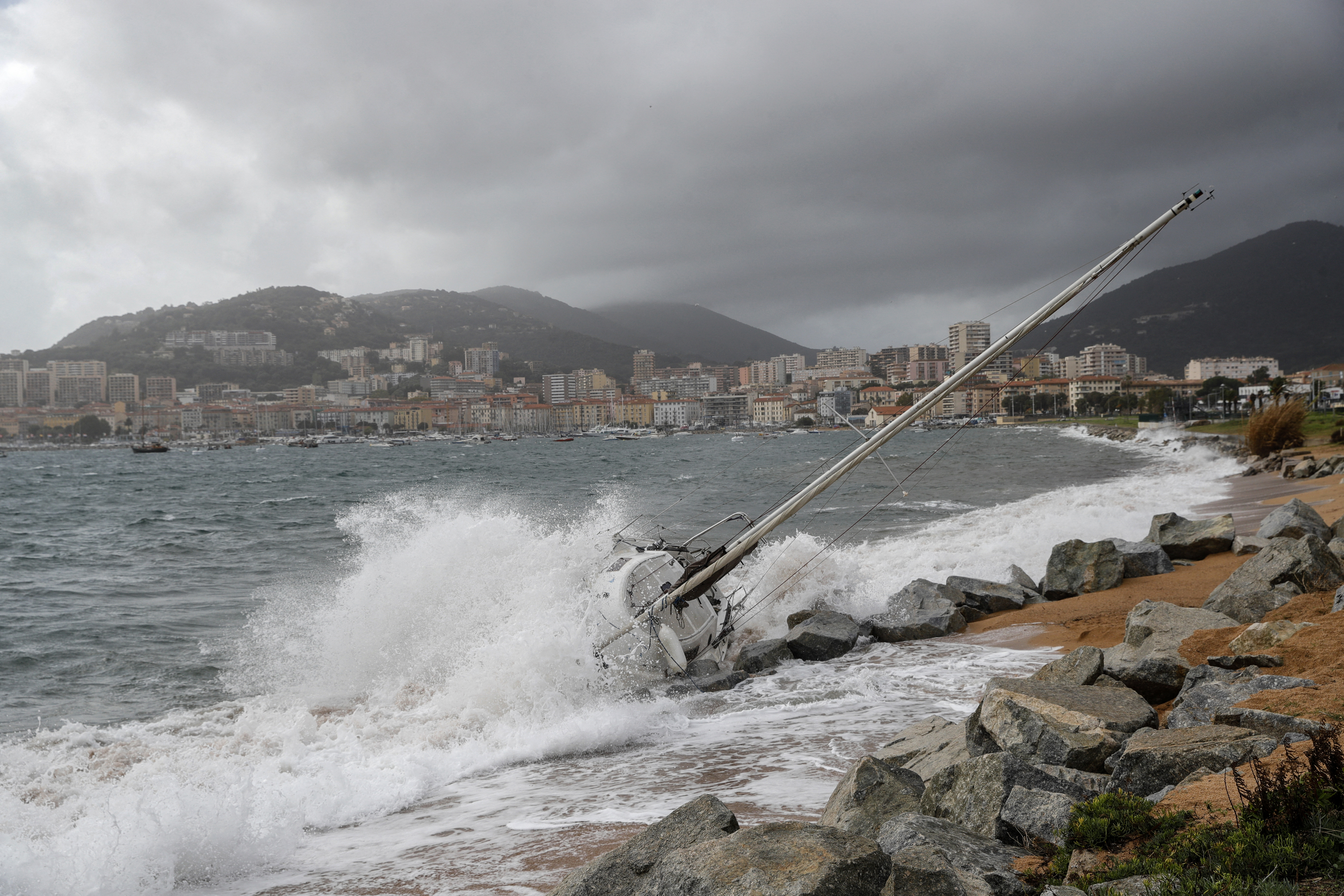 FRANCE-CORSICA-STORM-CIARAN