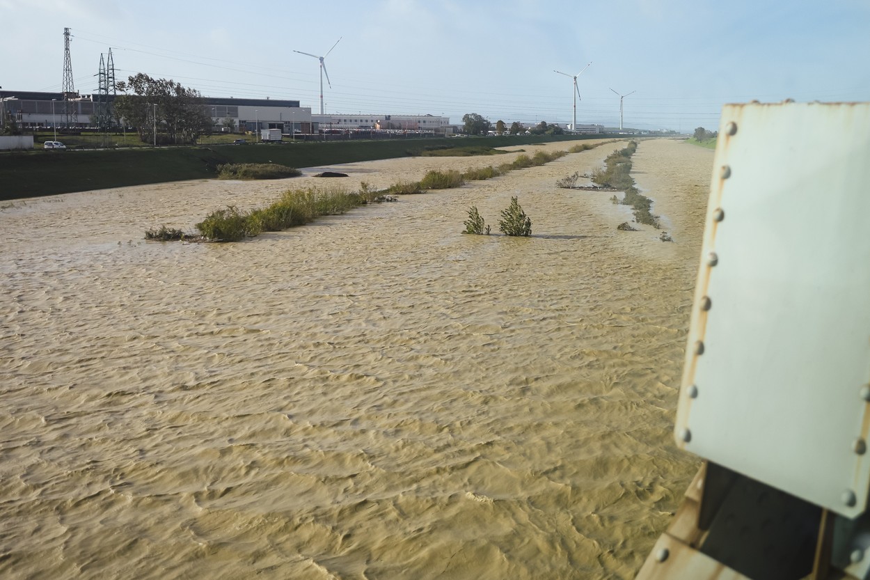 Flood Damage After The Storm Ciaran In Toscana, Campi Bisenzio, Italy - 04 Nov 2023