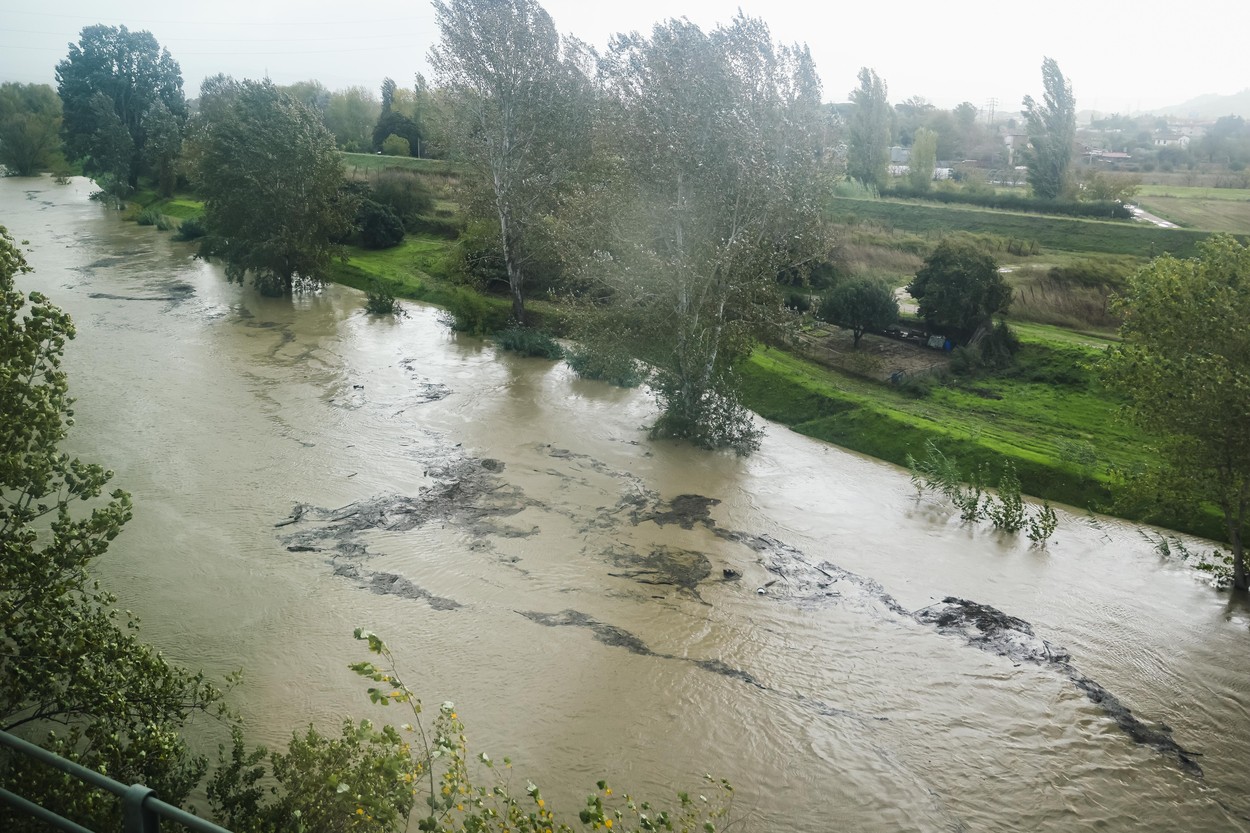 Flood Damage After The Storm Ciaran In Toscana, Campi Bisenzio, Italy - 04 Nov 2023