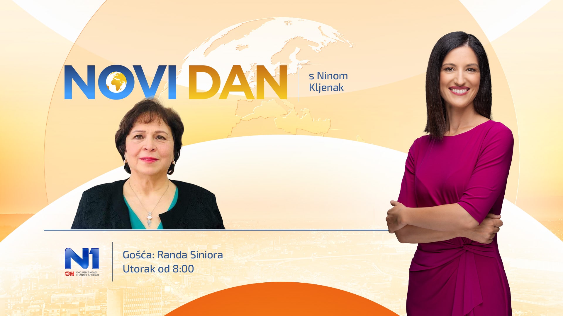 novi dan, nina kljenak, Randa Siniora