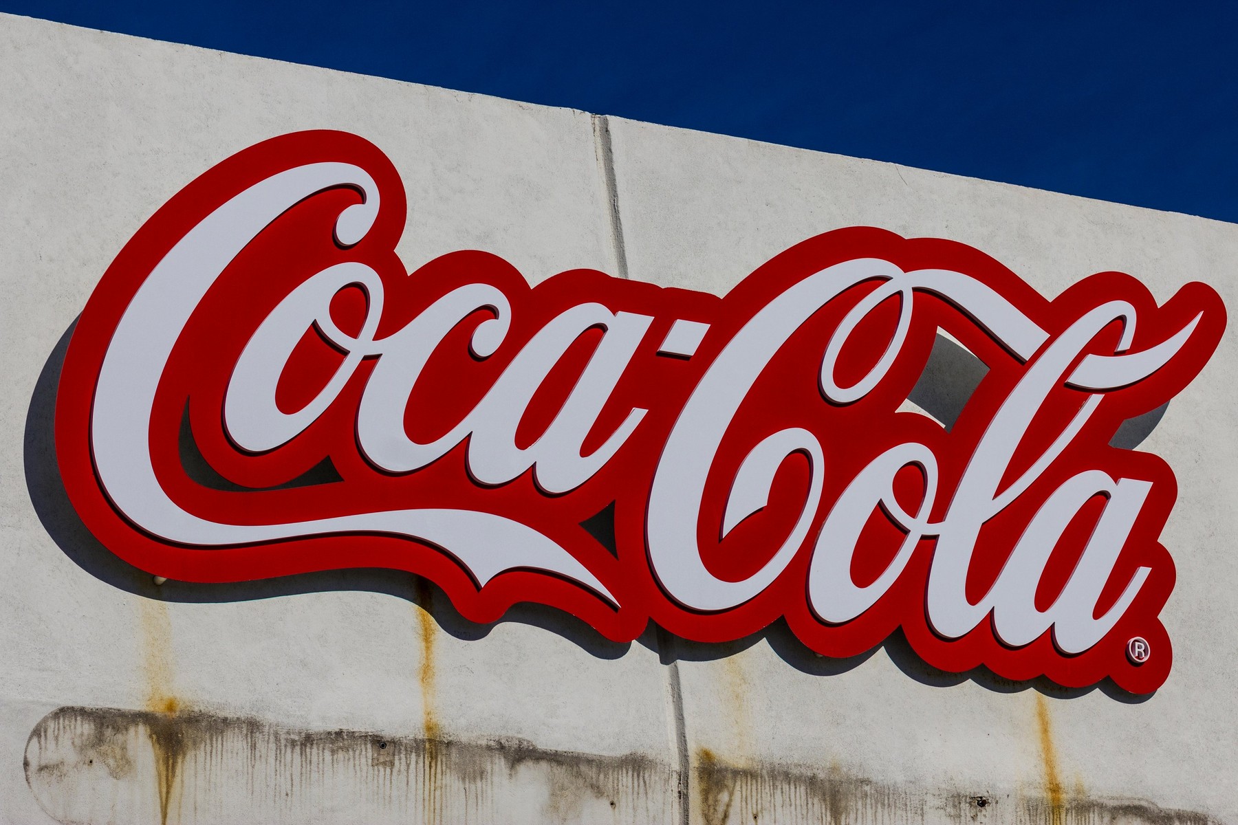 Indianapolis - Circa February 2017: Coca Cola Signage and Logo at IMS. Coke products are among the best selling soft drinks in the US XI