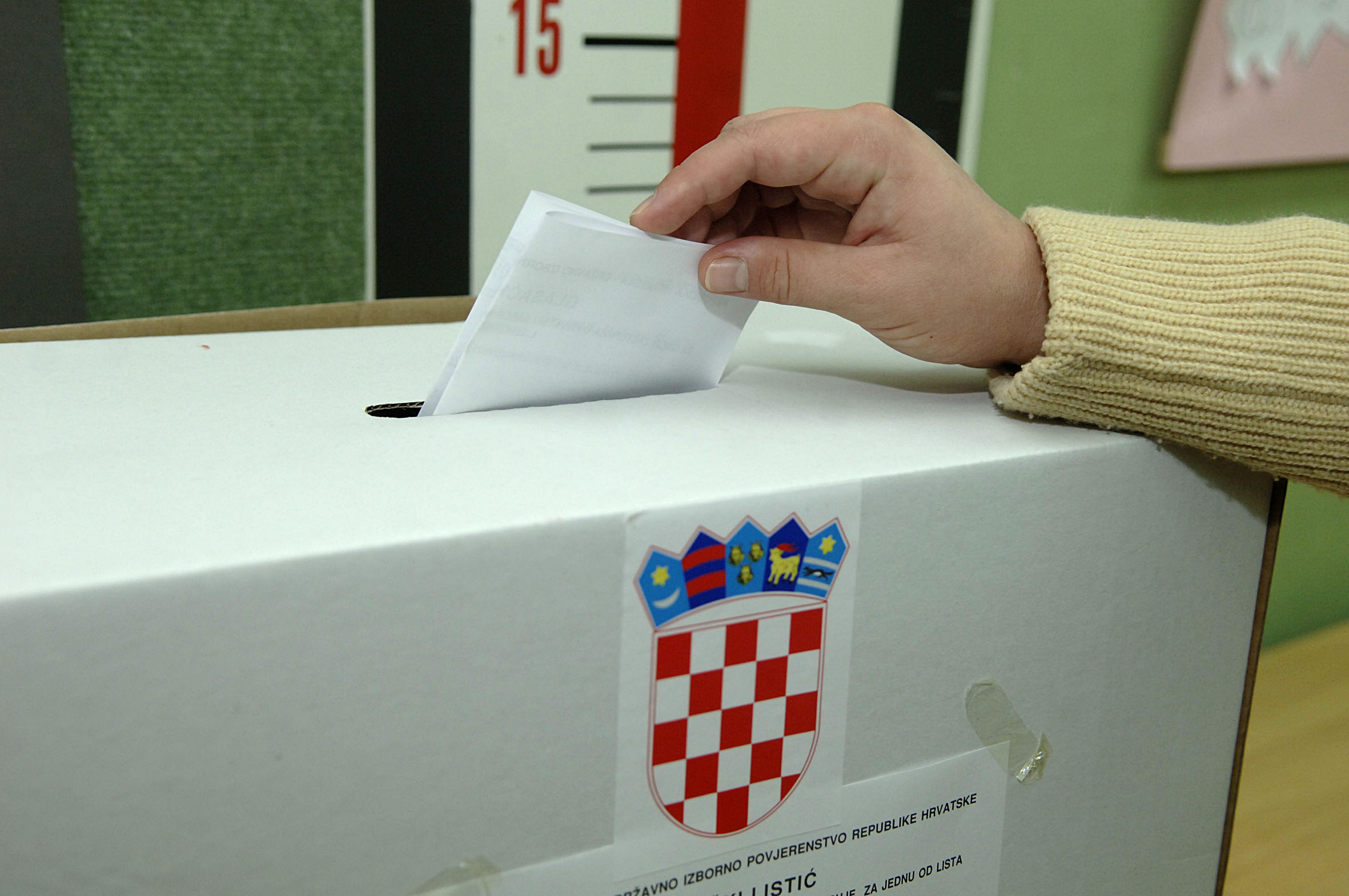 Zagreb: Izlazak glasa?a na parlamentarne izbore 2007.