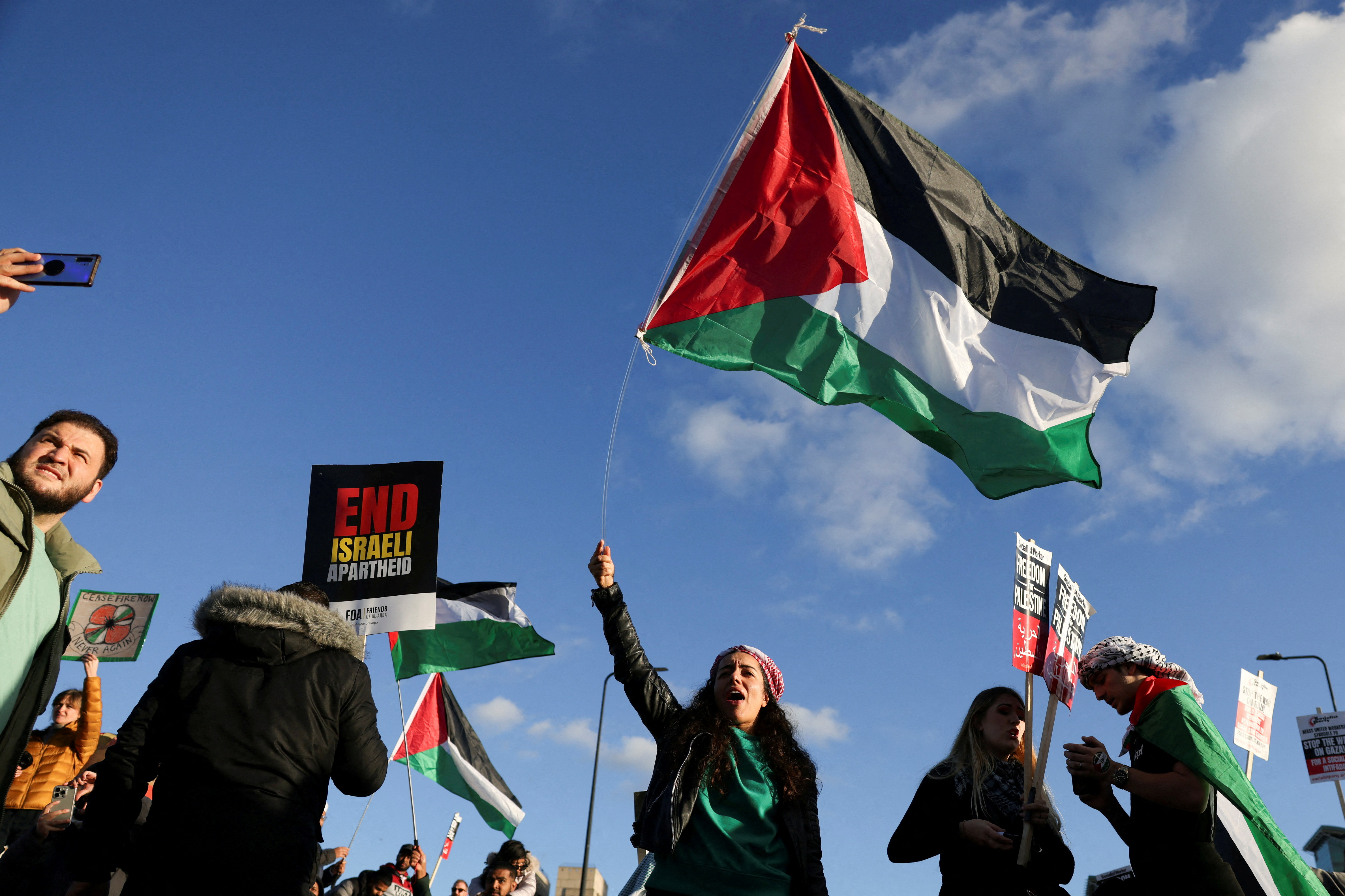 Propalestinski prosvjed London