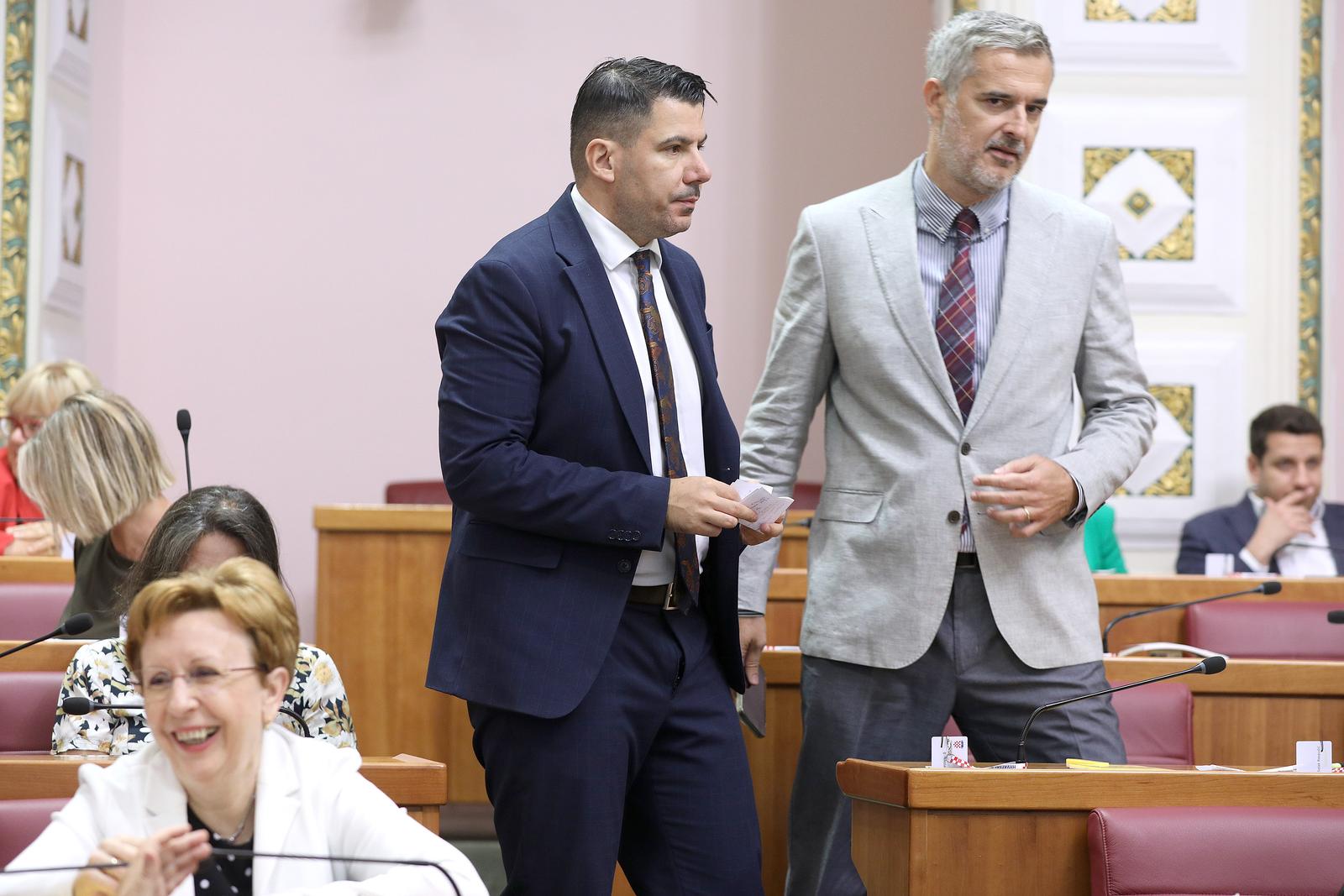 Zagreb: Sabor sjednicu nastavio glasovanjem