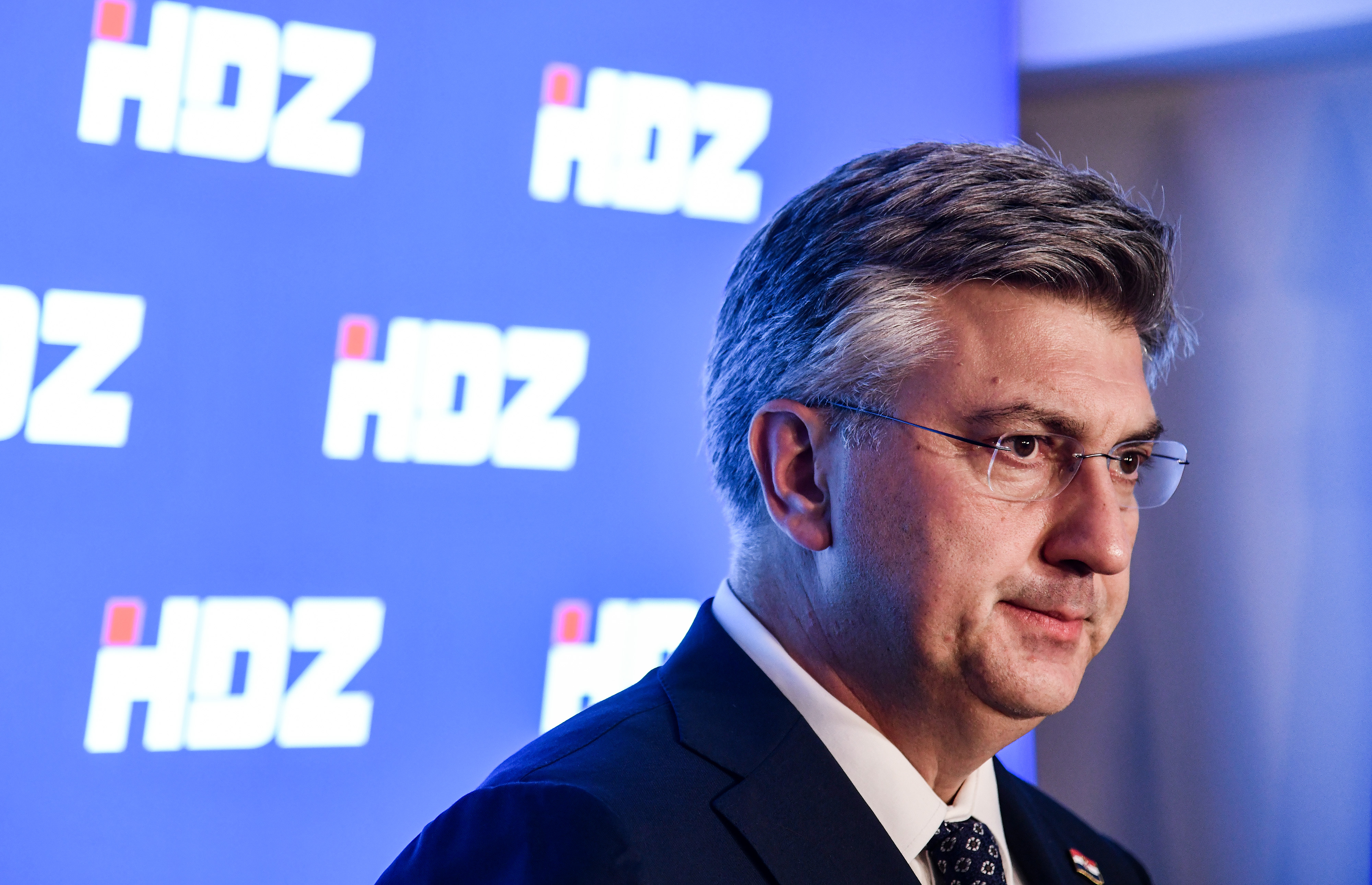 Zagreb: Andrej Plenković dao je izjavu medijima nakon sjednice Predsjedništva HDZ-a