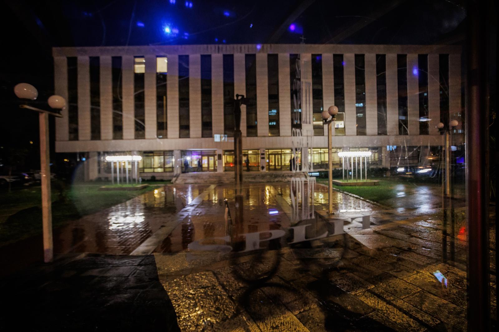 Spli: Odvjetnik Krešimir Škarica dao je izjavu medijima