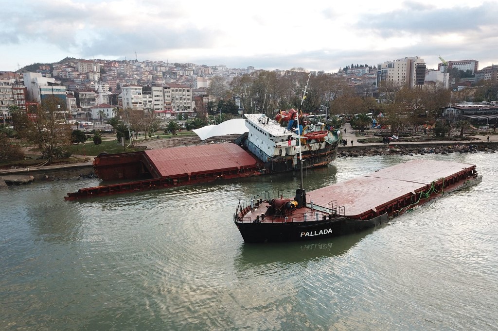 TURKEY-WEATHER-STORM-MARITIME-DISASTERS