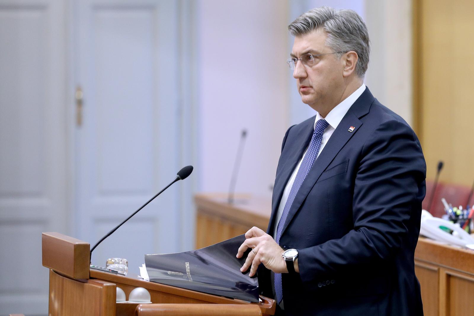 Zagreb: Sabor raspravlja o Prijedlogu drzavnog proracuna RH za 2024. godinu