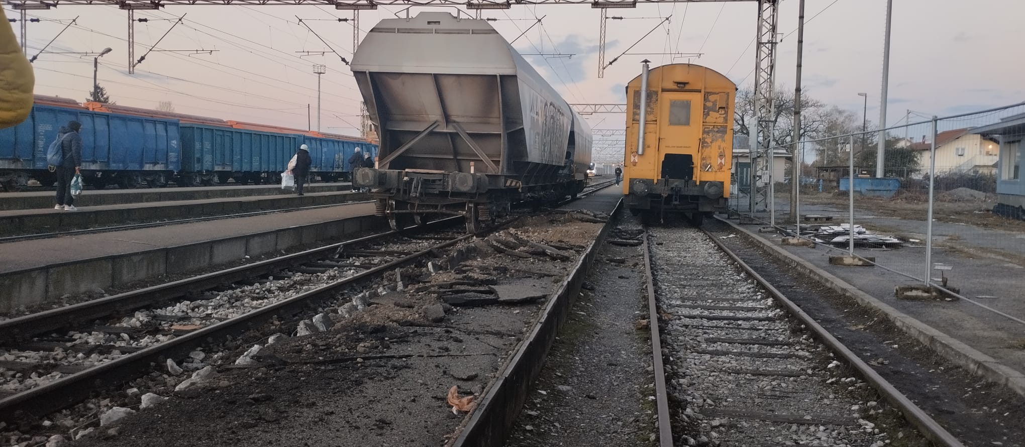 teretni vlak, nesreća, dugo selo