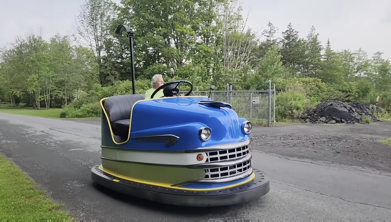 Giant fairground ride is street legal