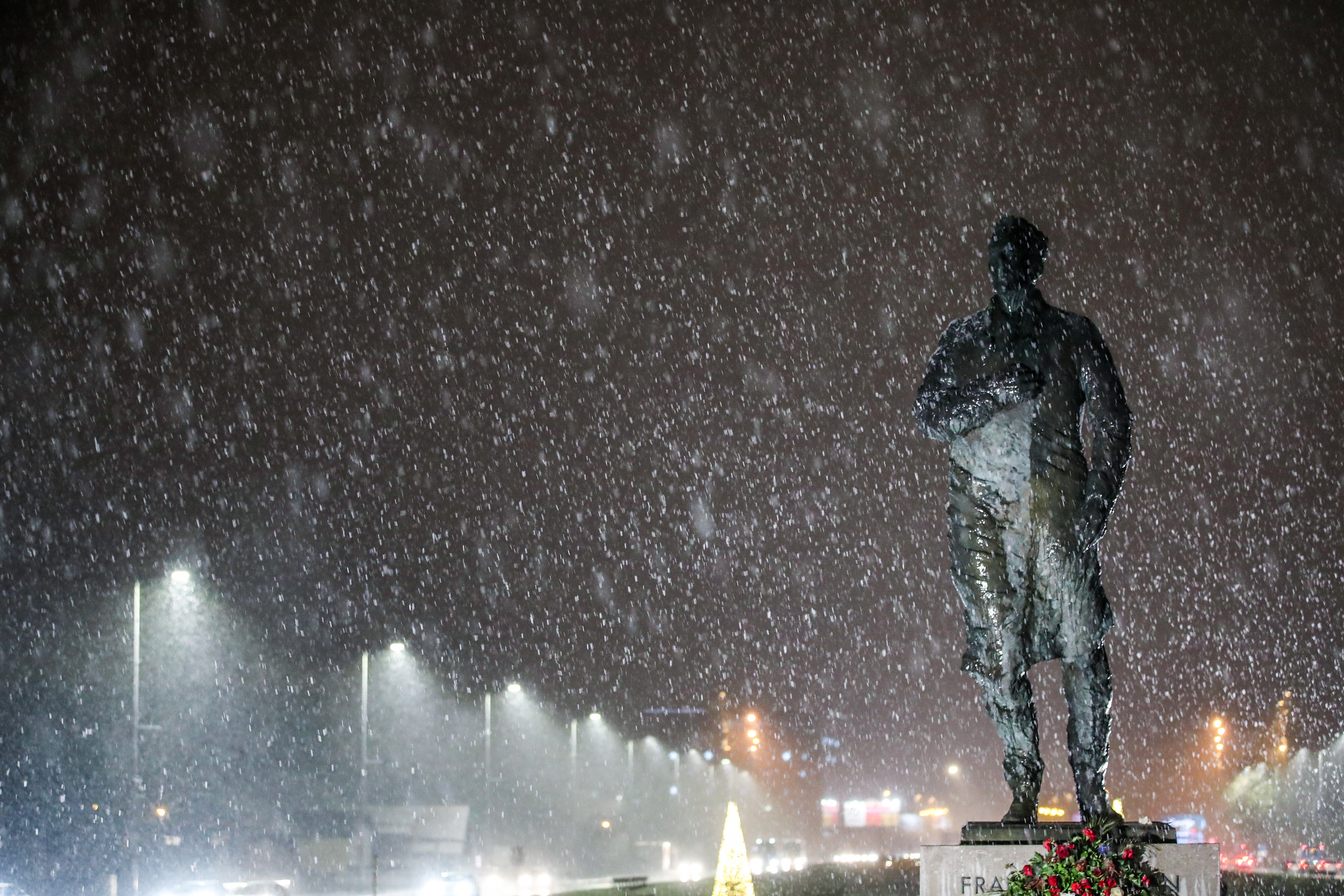 snijeg, zagreb