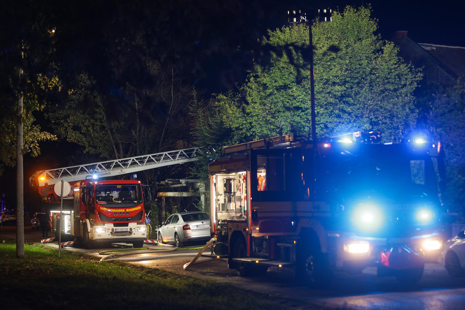 Zagreb: Poar na ku?i u Kostelskoj ulici