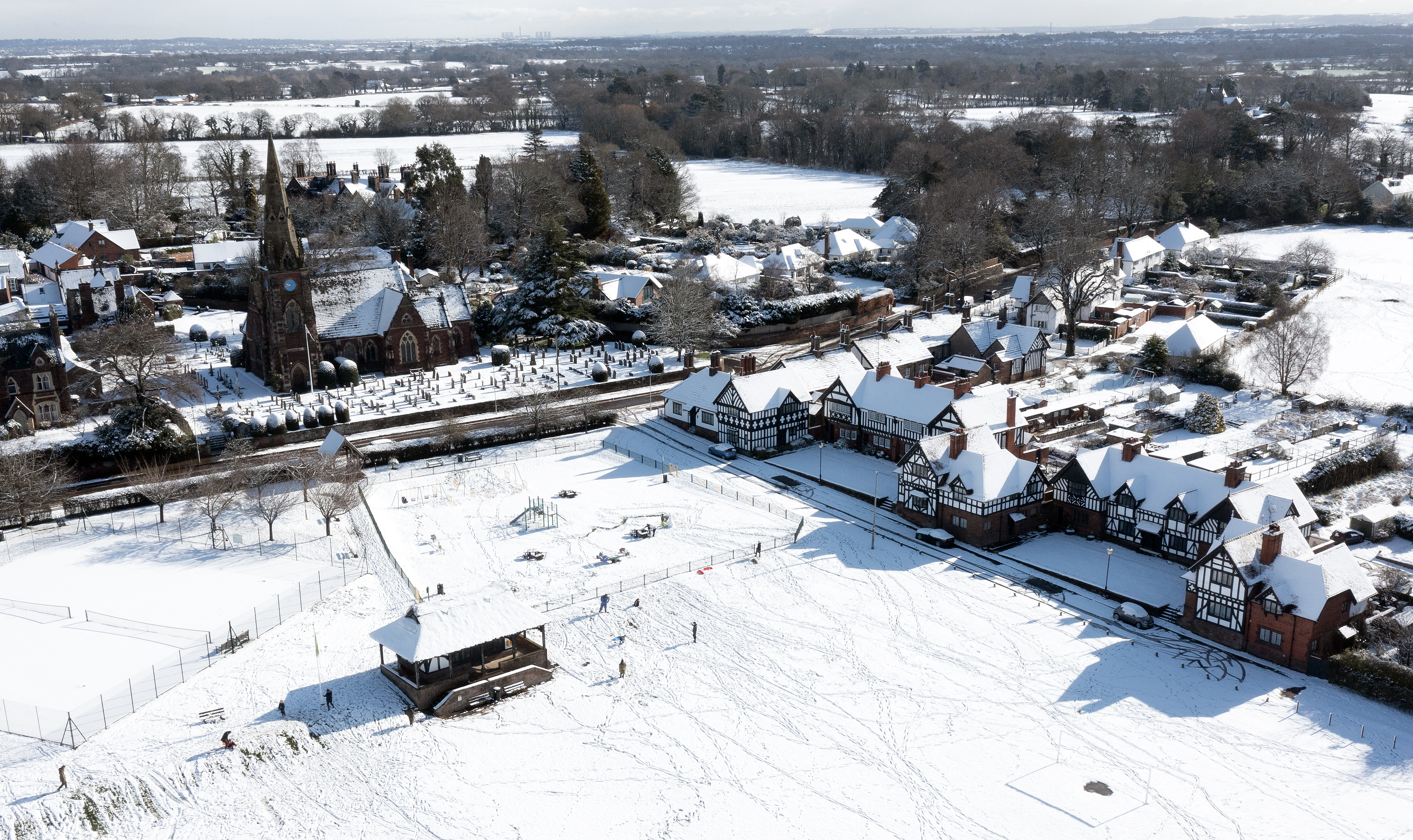 engleska, velika britanija, ujedinjeno kraljevstvo, snijeg, zima