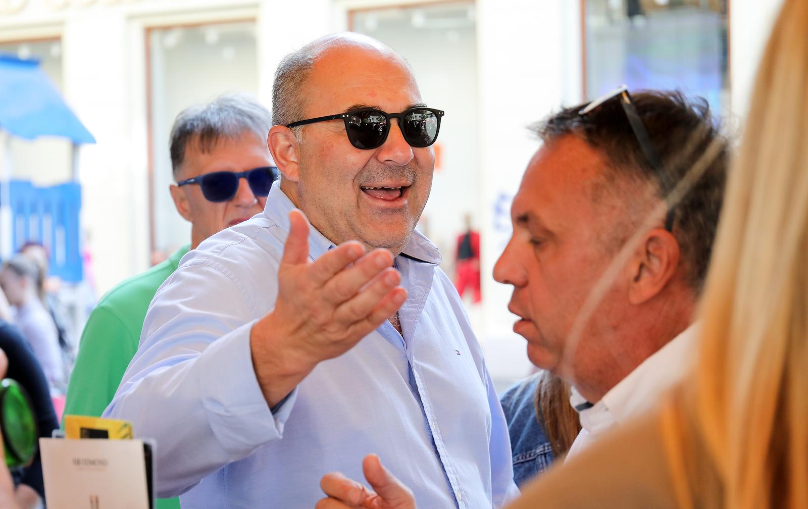 Zagreb: Predsjednik Uprave HEP-a Frane Barbarić na subotnjoj špici