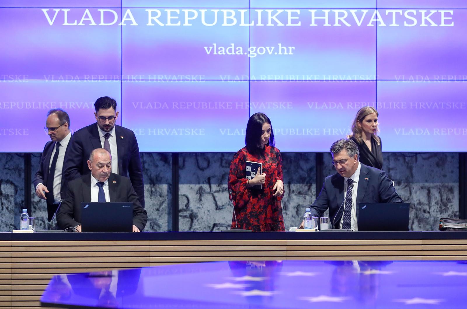 Zagreb: Održana 267. redovna sjednica Vlade