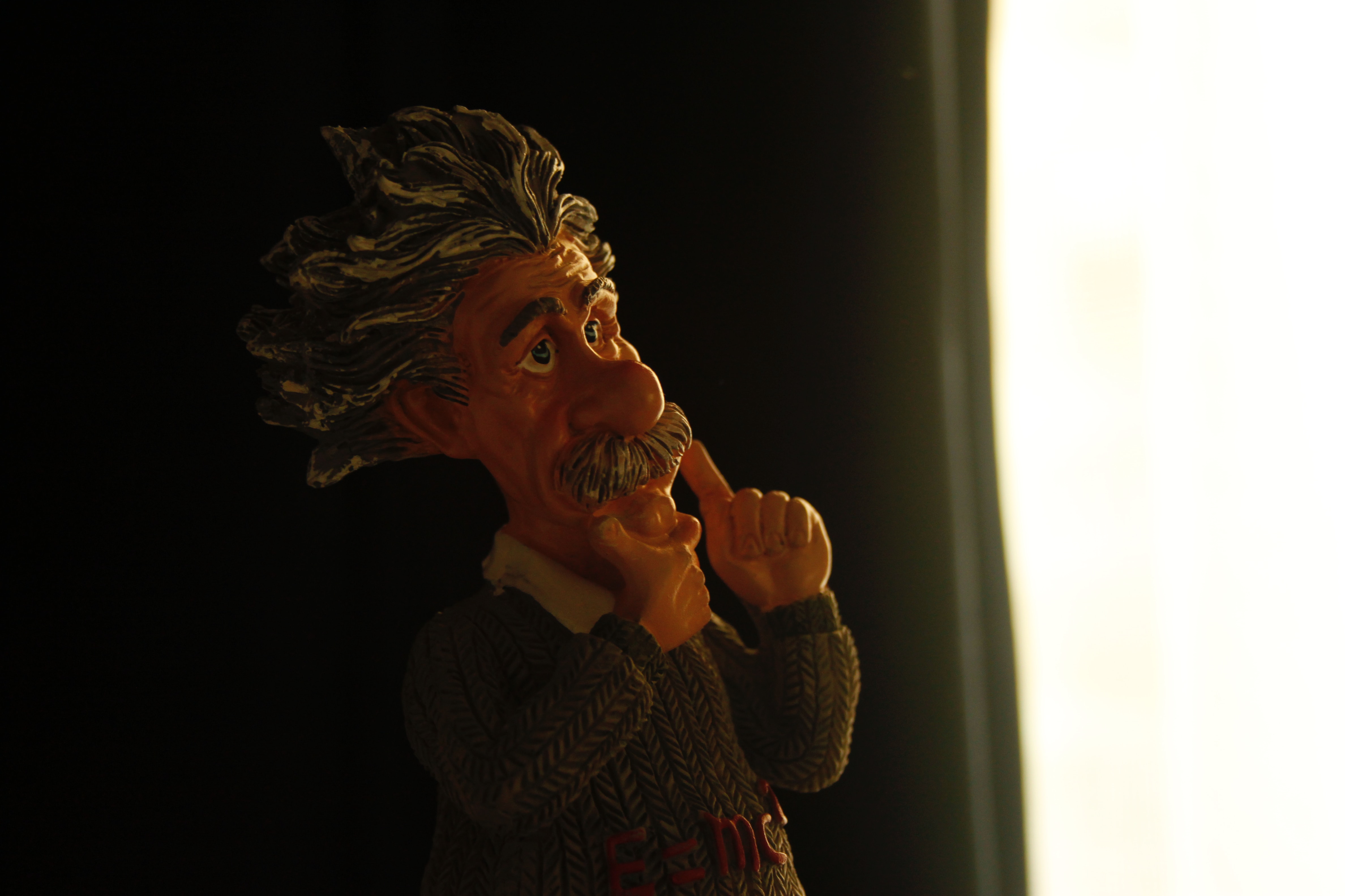 albert einstein, figurica