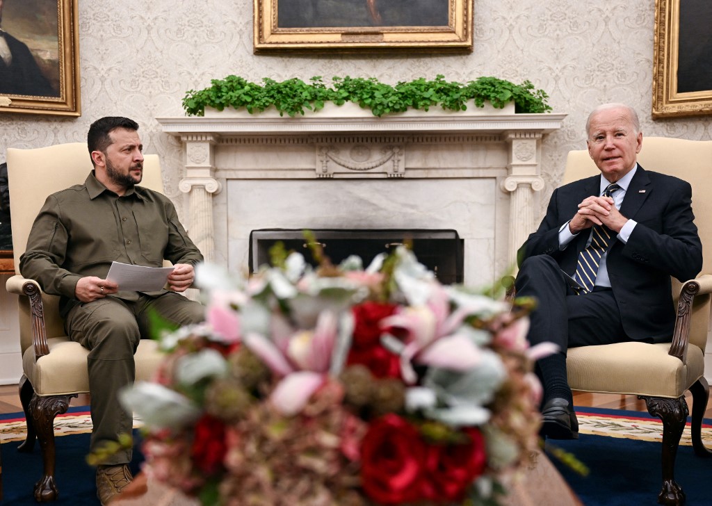 Volodimir Zelenski i Joe Biden
