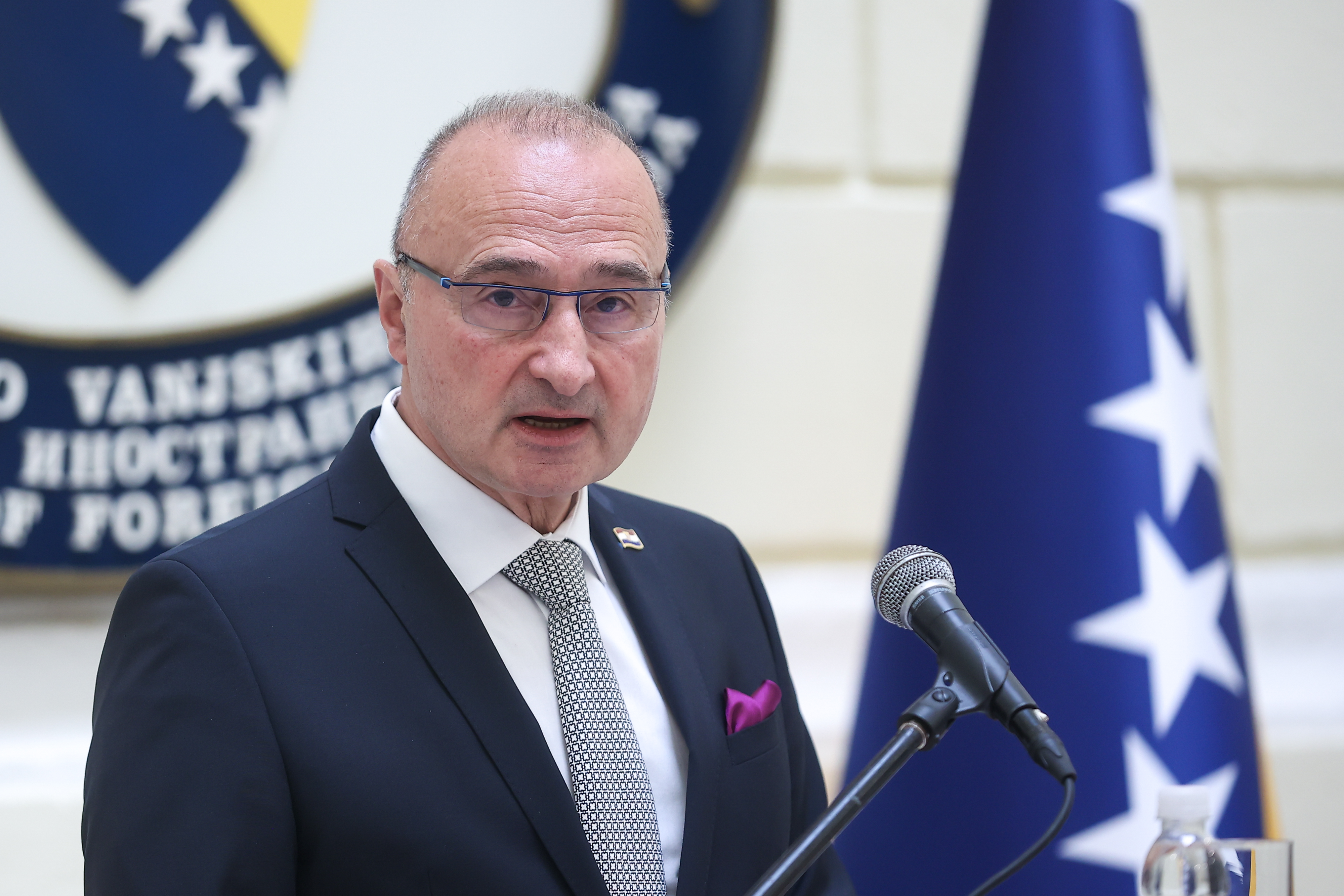 Sarajevo: Gordan Grlić Radman sastao se s ministrom vanjskih poslova BiH Elmedinom Konakovićem