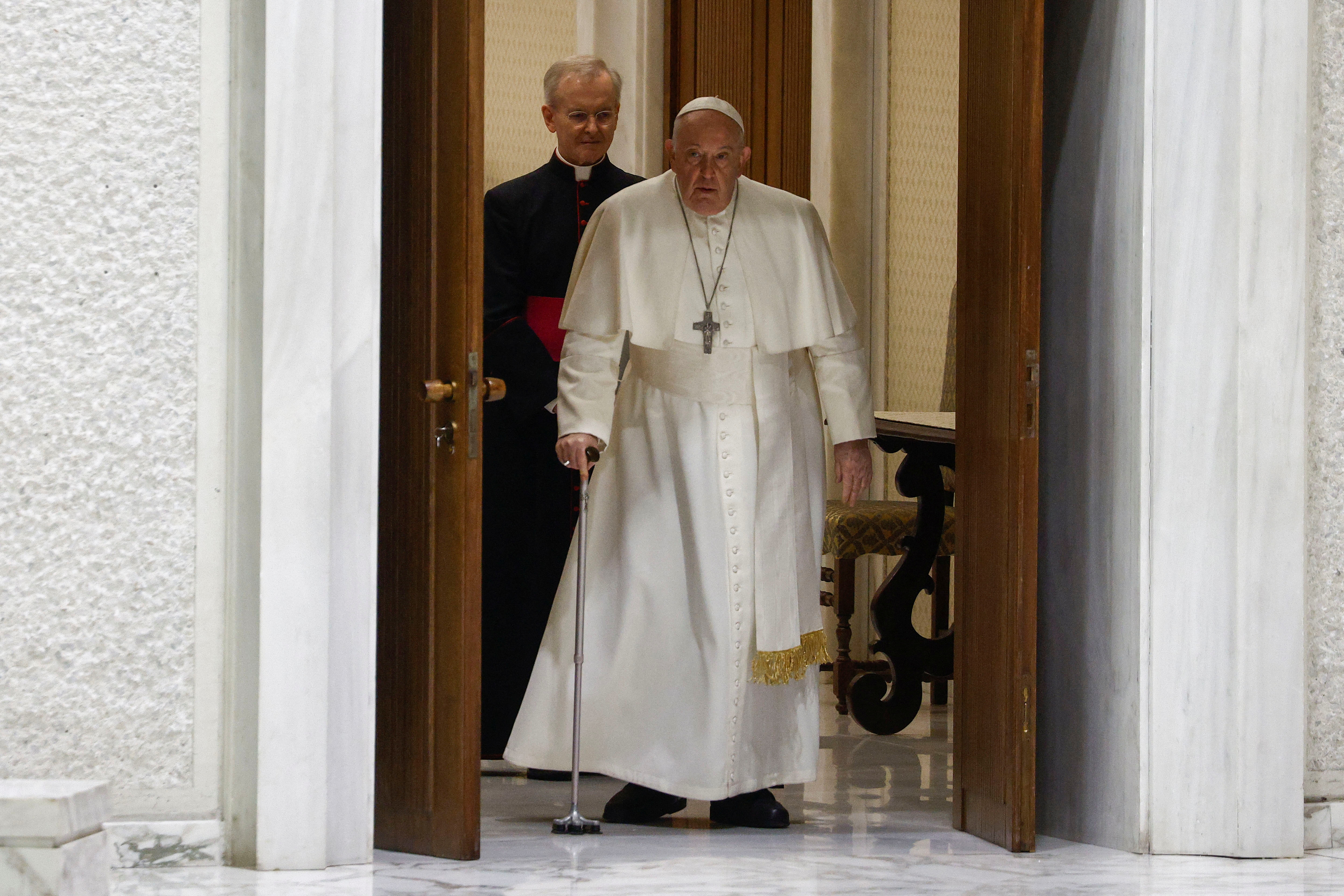 Pope Francis holds weekly audience at the Vatican