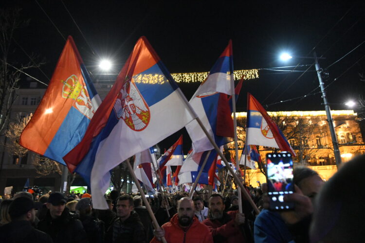 prosvjed u beogradu