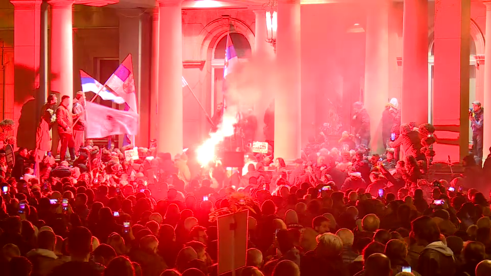 prosvjedi u beogradu