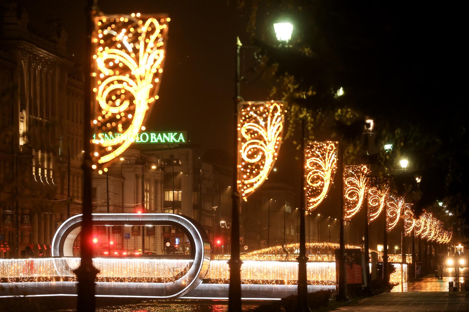 Sarajevski mostovi u novogodišnjem ruhu
