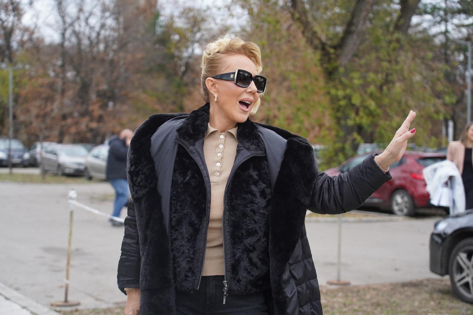 Beograd: Lepa Brena dolazi na snimanje novogodišnjeg programa