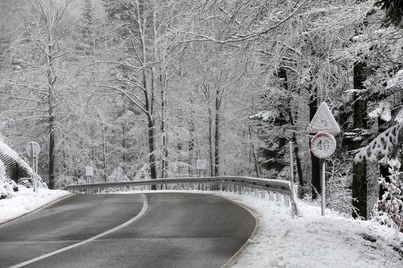 Na Platku pao snijeg