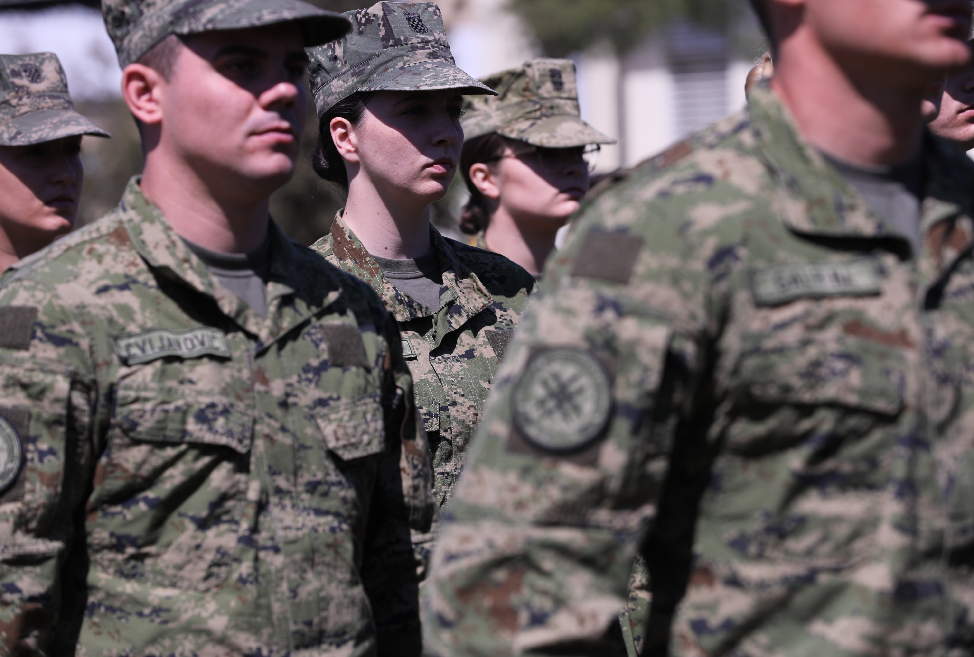 Split: Nakon polaganja vijenca u kapelici, Milanović, sudjelovao na prisezi vojnih novaka