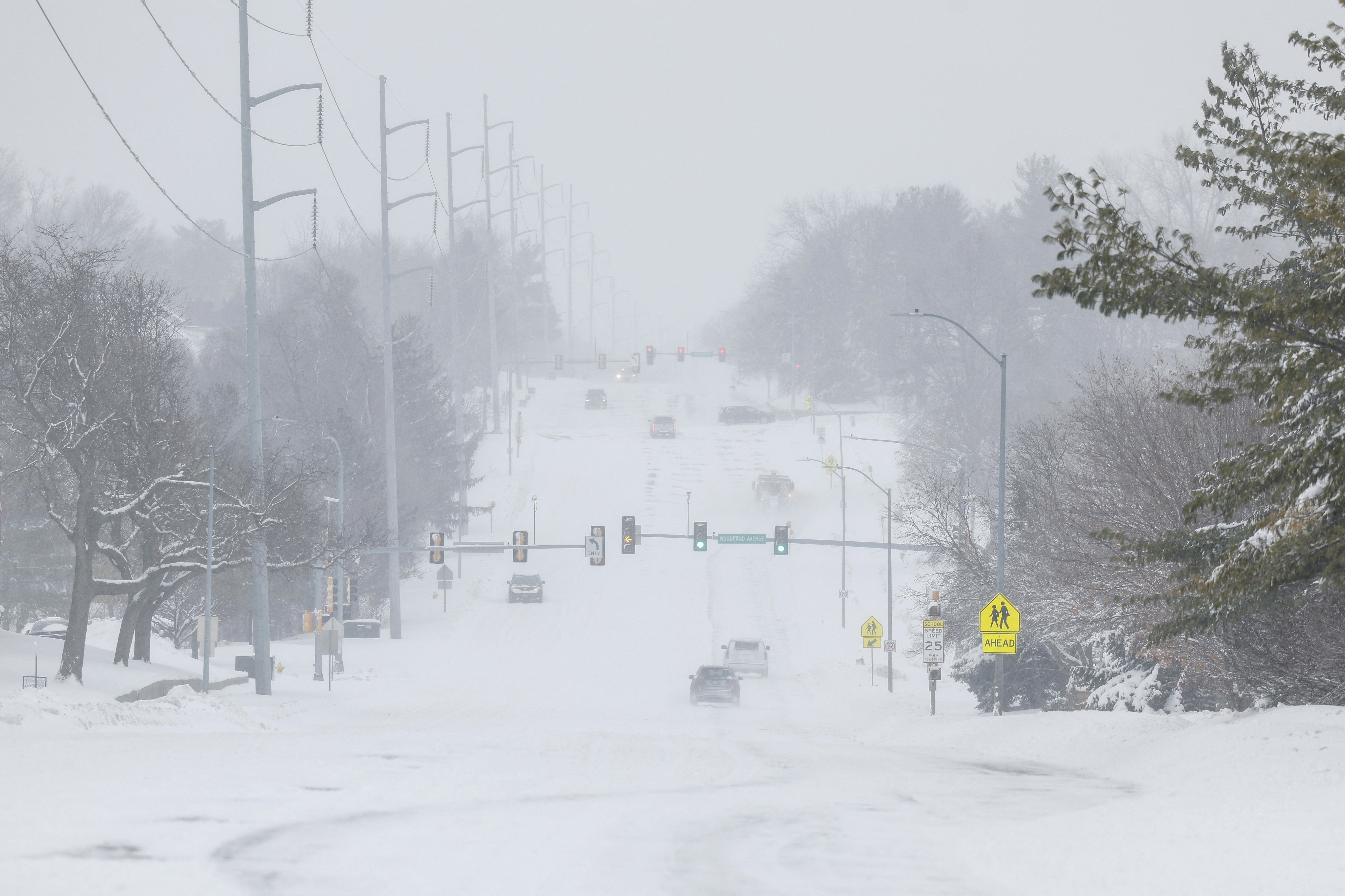 Iowa Prepares For State's Caucuses, As Large Snowstorms Hit The State
