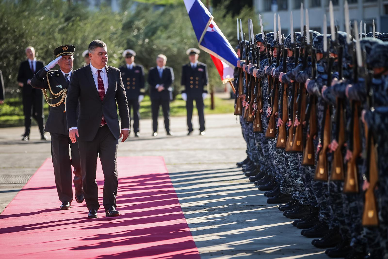 Split: Svečanost primopredaje dužnosti zapovjednika Hrvatske ratne mornarice